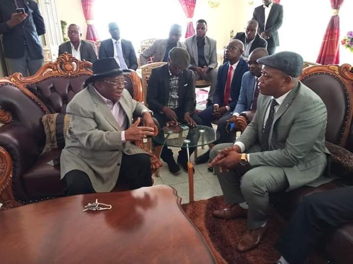 Politique-UDPS : Jean-Marc Kabund rend visite à AG Kyungu wa Kumwanza.