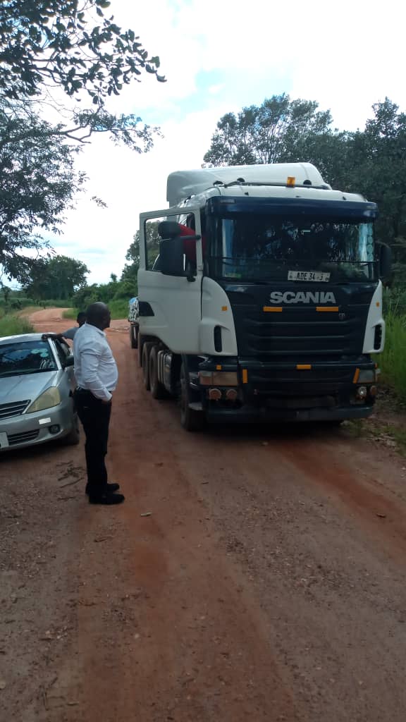 Kipushi /Réhabilitation de la route Solwezi-Kipushi : Bonne évolution des travaux grâce à l’intervention de la Zambie