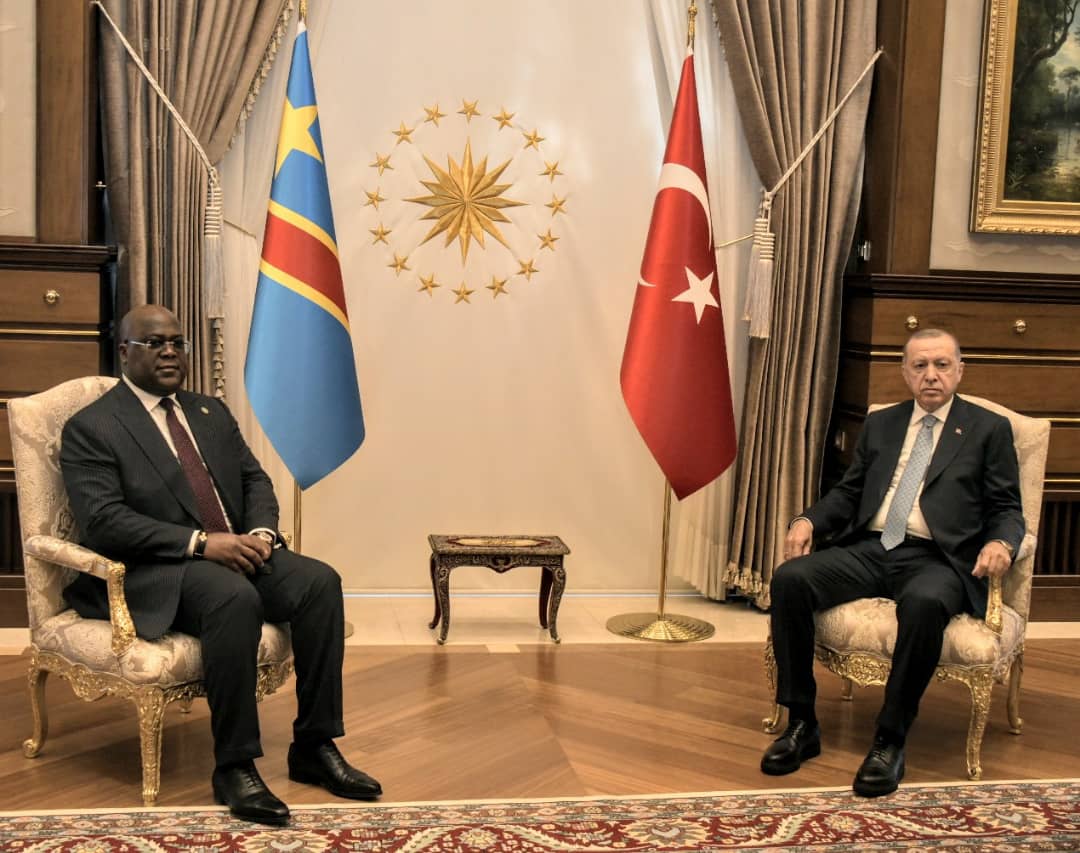 Ankara : Tshisekedi et Erdogan signent trois accords bilatéraux importants