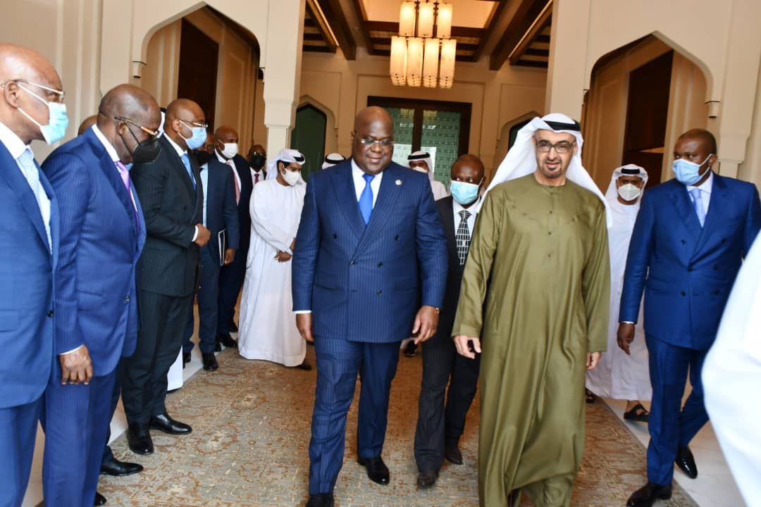 RDC-Émirats Arabes Unis : Tshisekedi aux Abu-Dhabi pour attirer les investisseurs émiratis en RDC