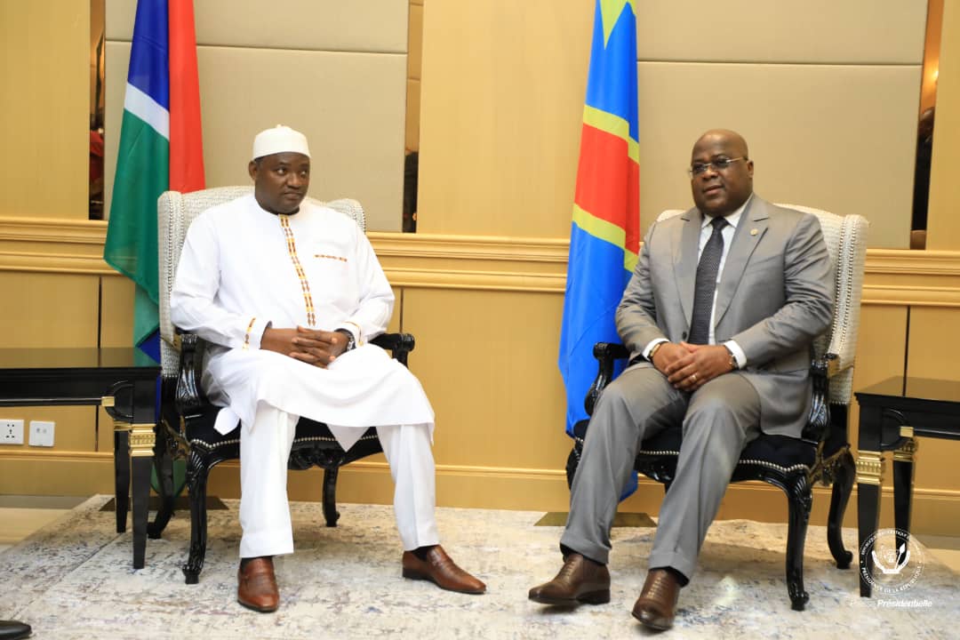 Points chauds traités au cours du tête à têteTshisekedi-Adama Barrow