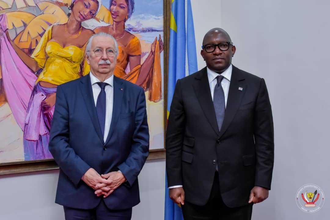 Redynamisation du partenariat RDC-Belgique : Le Ministre d’État Belge André Flahaut reçu par le Premier Ministre Sama Lukonde