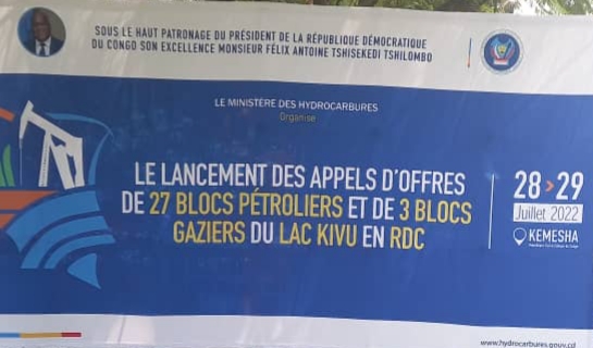 RDC : lancement des appels d’offres ( LOA) sur les blocs pétroliers (BP) et gaziers (BG)
