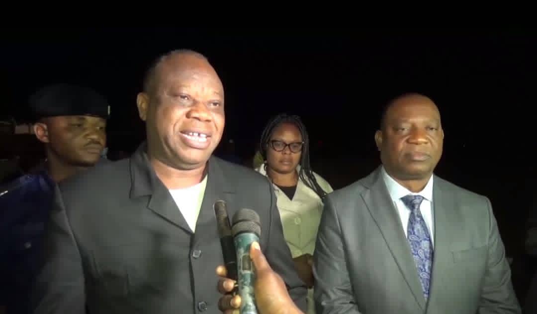 Haut-Katanga : le vice-ministre national de l’intérieur Molipe Jean-Claude en visite d’itinérance à Lubumbashi
