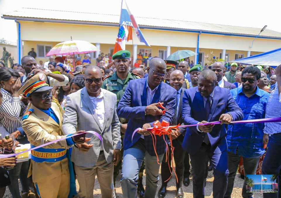 Haut-Katanga : Inauguration de l’EP Usamani du Camp militaire Buluo, fruit de la redevance