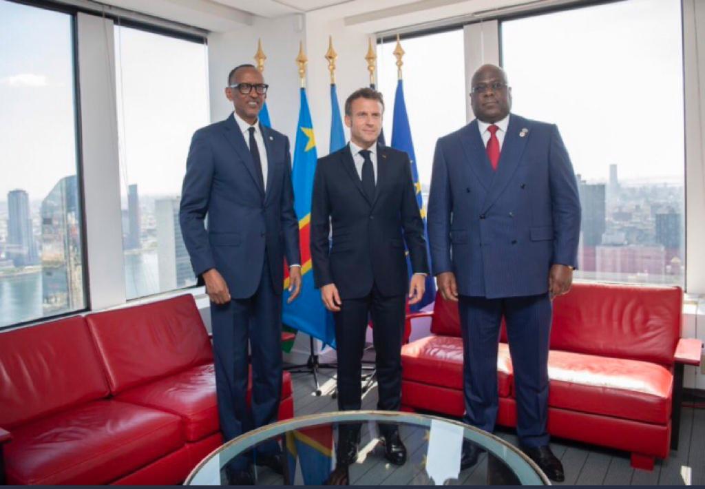 New-York : tripartite RDC-Rwanda-France en marge de l’assemblée générale des Nations Unies
