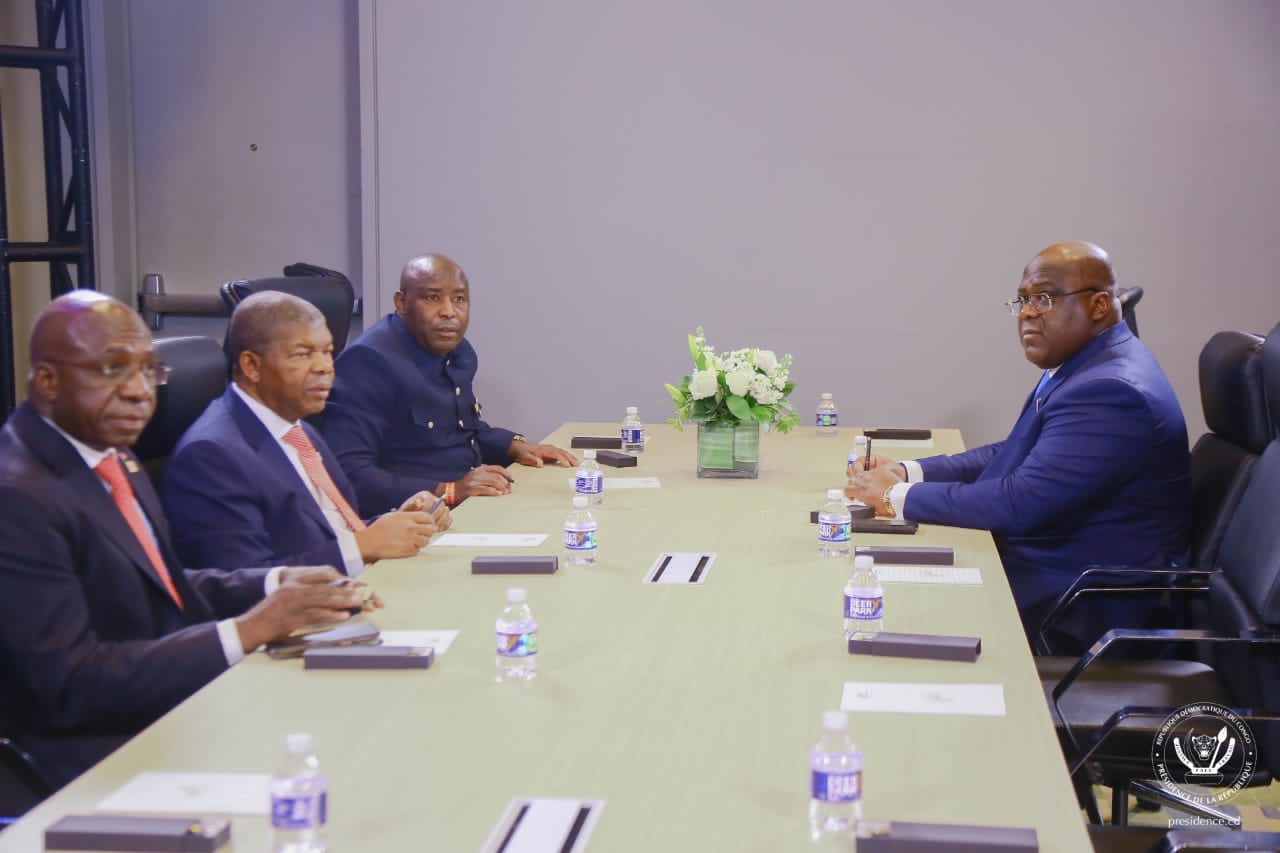Washington : Tshisekedi parle paix avec quelques chefs d’état