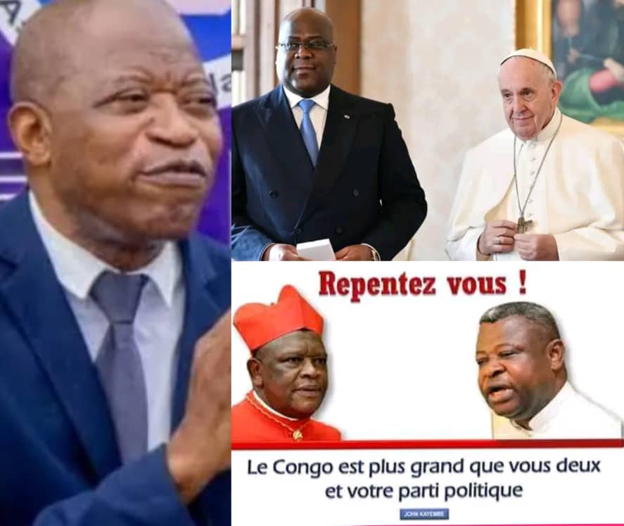 RDC : Pour avoir fait déplacer le Pape en RDC,André Mbata affirme que les catholiques voteront pour Tshisekedi