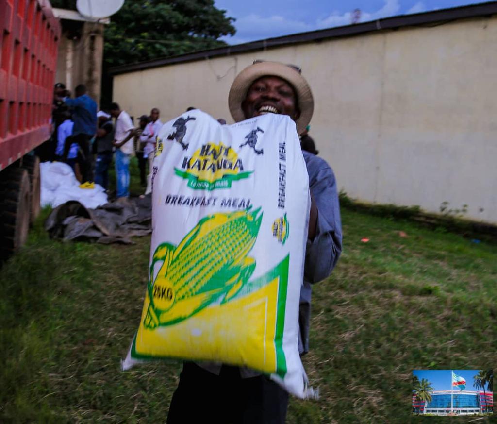Haut-Katanga : la vente de maïs du gouvernement provincial lancée