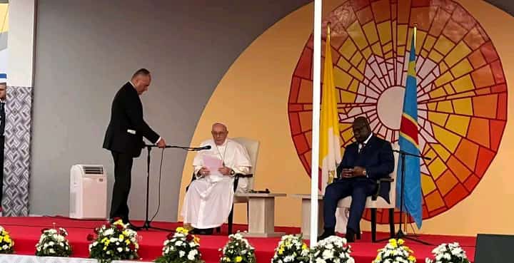 RDC/Tête-à-tête Pape François – Félix Tshisekedi: Voici l’intégralité du discours prononcé par le souverain pontife
