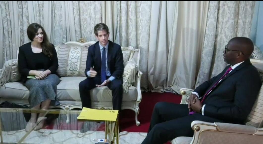 Haut-Katanga : Jacques Kyabula parle du processus électoral avec le conseiller politique à l’ambassade de USA en RDC