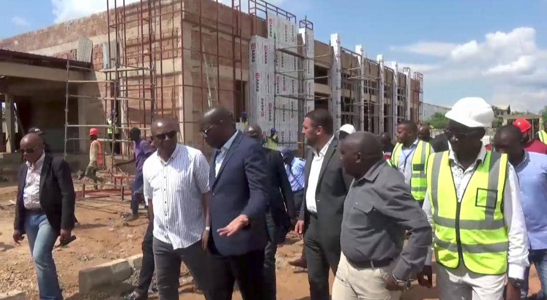 Haut-Katanga : bientôt la fin de la construction du salon VIP de l’aéroport international de Luano à Lubumbashi