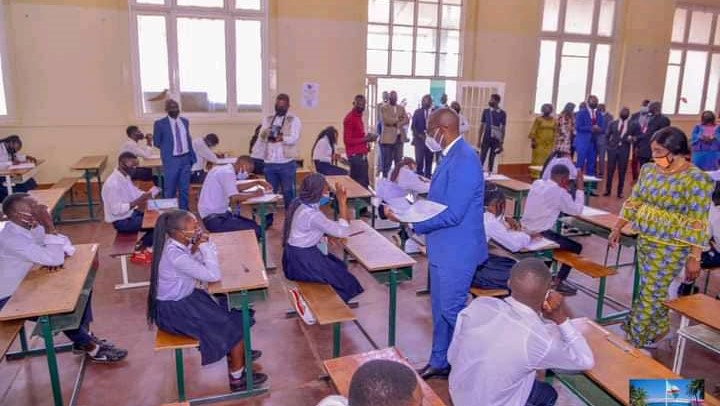 Haut-Katanga : Jacques Kyabula Katwe lance officiellement l’Exetat 2023 à partir du collège Kitumaini St Boniface