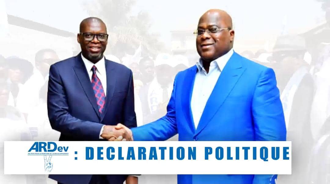 Lubumbashi : Épreuve de popularité, l’ARDev prête à octroyer un 2è mandat à Félix-Antoine Tshisekedi