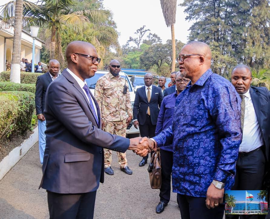 Lubumbashi : Peter Kazadi Kankonde en mission officielle pour la bipartite RDC-ZAMBIE sur la sécurité des frontières