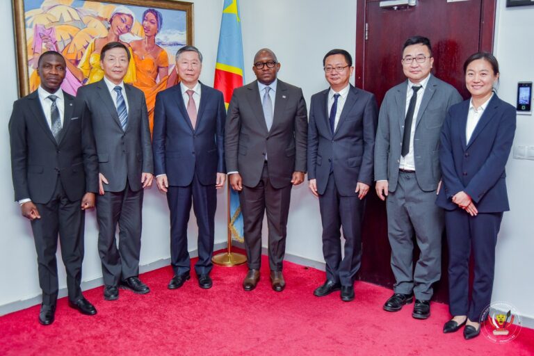 Coopération sino-congolaise : le vice-président du Conseil économique et social de la Chine, Shang Fulin à Kinshasa