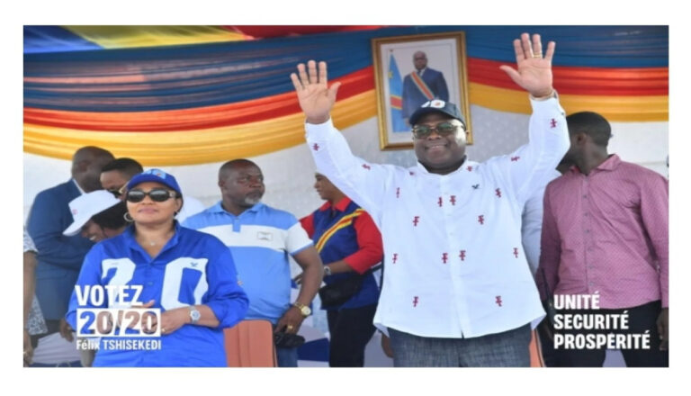 Élections 2023 : Tshisekedi Tshilombo, choix numéro un des électeurs de la Lukunga