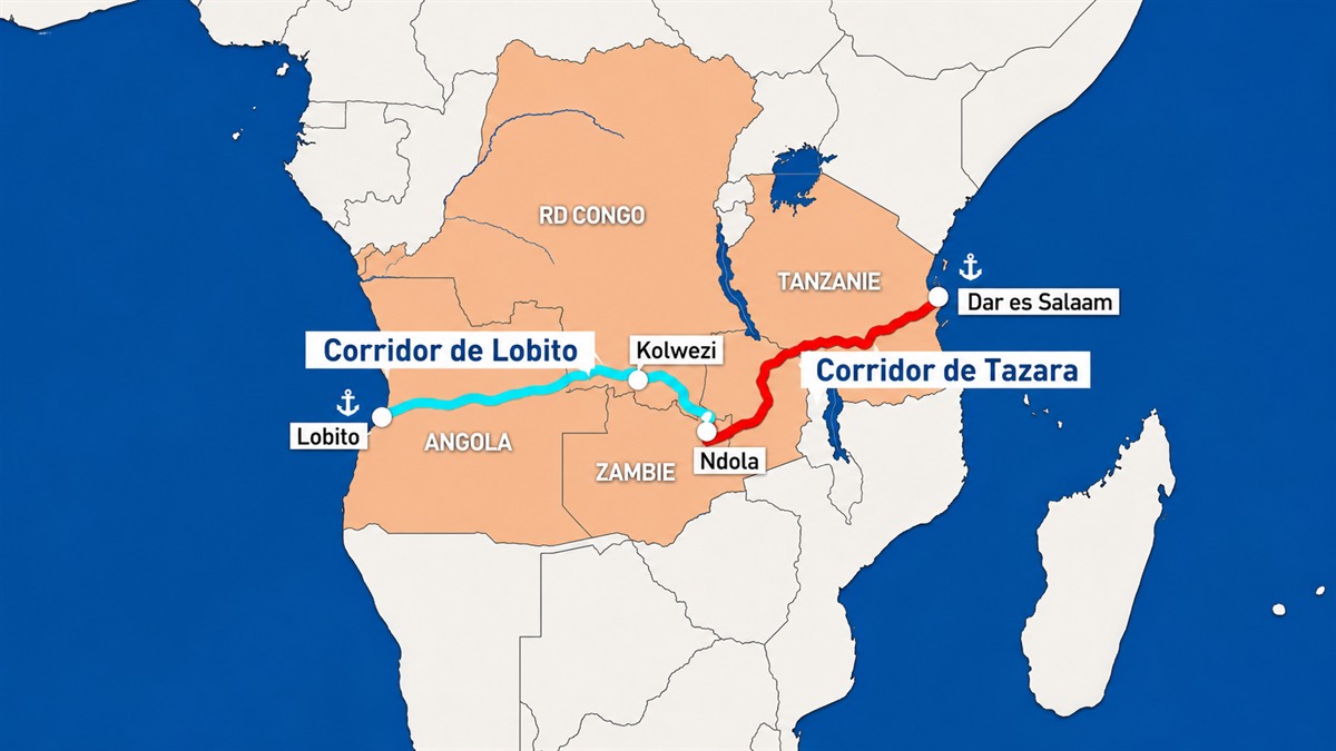 Corridor de Lobito : l’appui de la BAD à la Zambie pousse la RDC à accélérer son raccordement