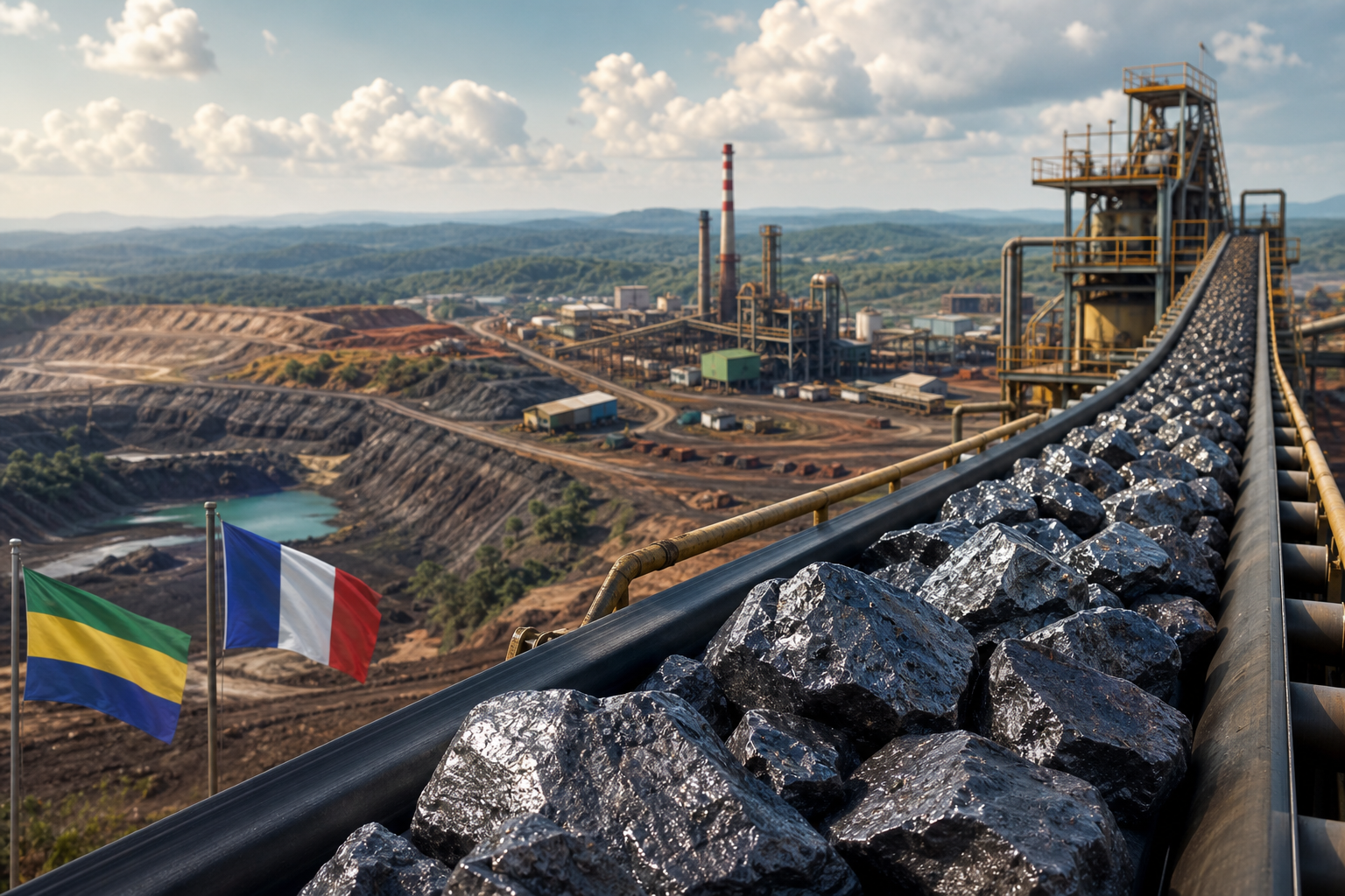 Gabon : le manganèse gabonais au cœur du bras de fer industriel avec Paris