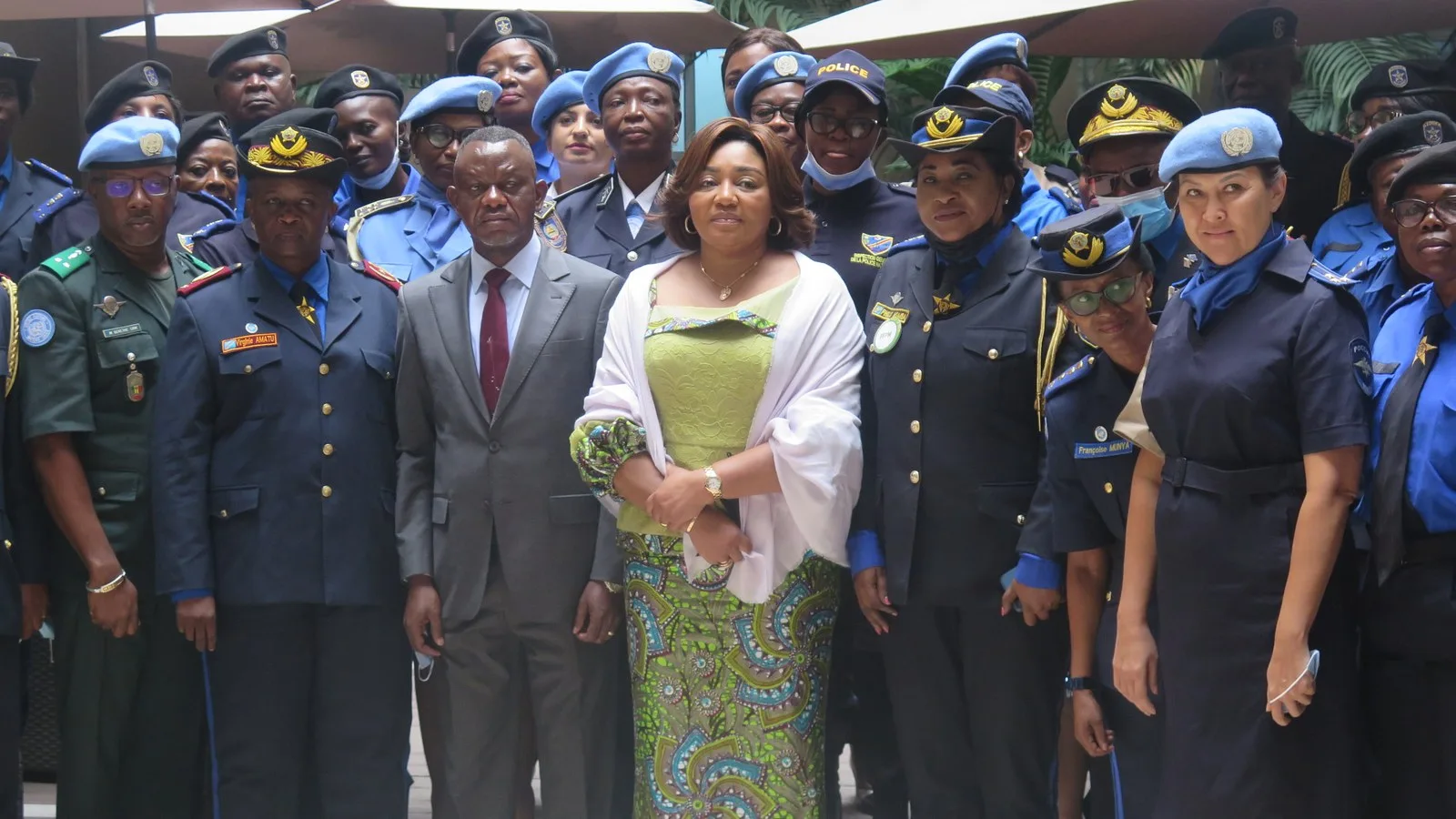 Denise Nyakeru Tshisekedi lors d’une activité publique en République démocratique du Congo.